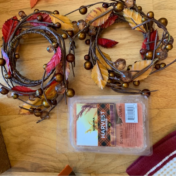 Bundle of fall scarecrow & garland decor - Picture 5 of 14